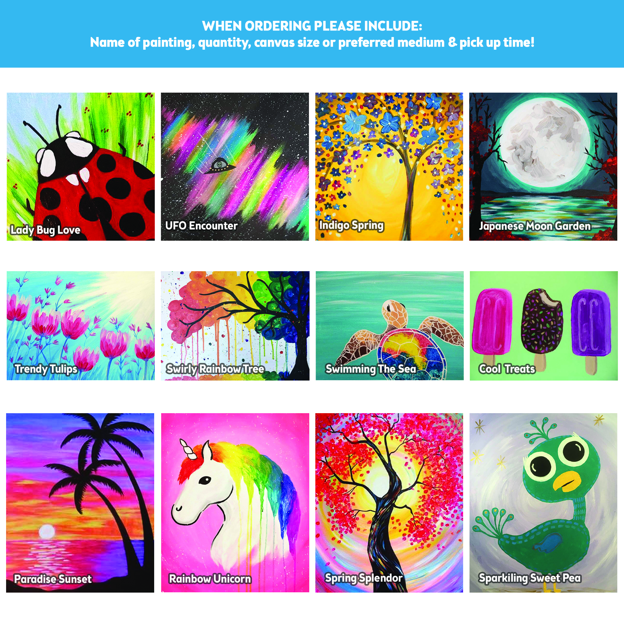 Take Home Paint Kits